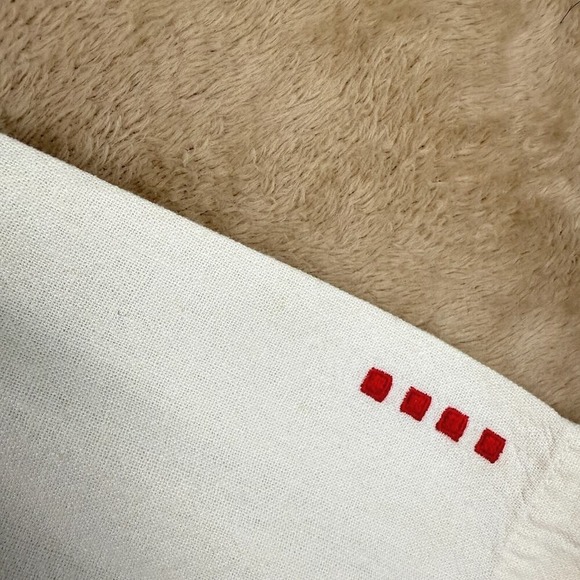 Vintage Damani Dada Mens Linen Casual Button Up Shirt Size L White Baggy Y2K 90s - Picture 6 of 10